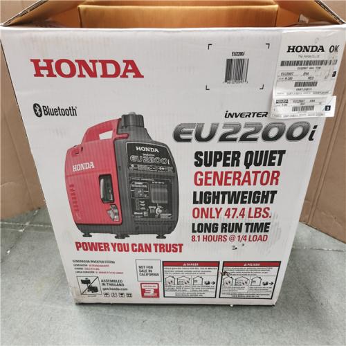 CALIFORNIA AS-IS HONDA EU2200 PORTABLE INVERTER GENERATOR