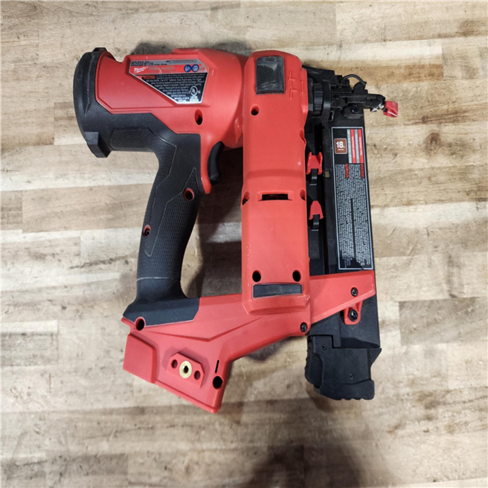 HOUSTON LOCATION - AS-IS Milwaukee FUEL 18-Volt Lithium-Ion Brushless Cordless Gen II 18-Gauge Brad Nailer (Tool-Only)