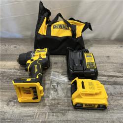 AS-IS DEWALT Atomic 20V Lithium-Ion Cordless Compact 1/2 in. Drill/Driver Kit