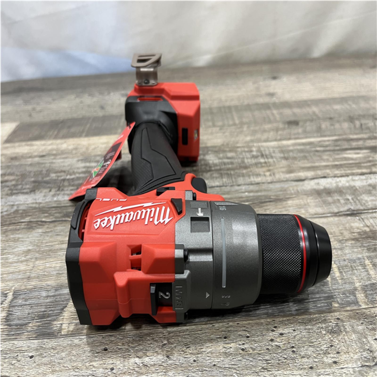AS-IS Milwaukee FUEL 18V Lithium-Ion Brushless Cordless 1/2 in. Hammer Drill/Driver (Tool-Only)