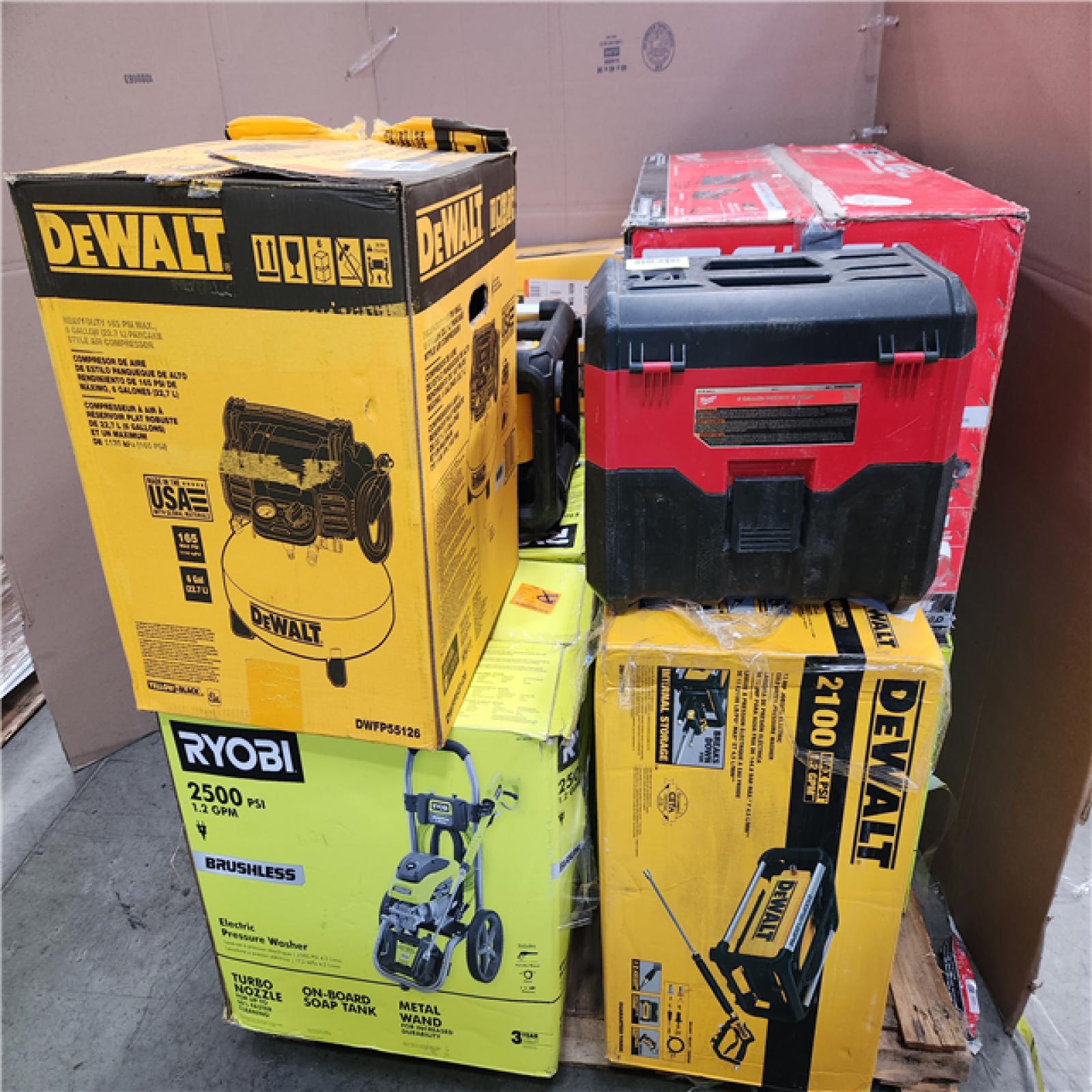 CALIFORNIA AS-IS TOOL PALLET