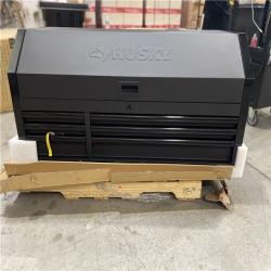 DALLAS LOCATION- AS-IS HUSKY Tool Storage 52 in. W Heavy Duty Matte Black Top Tool Chest