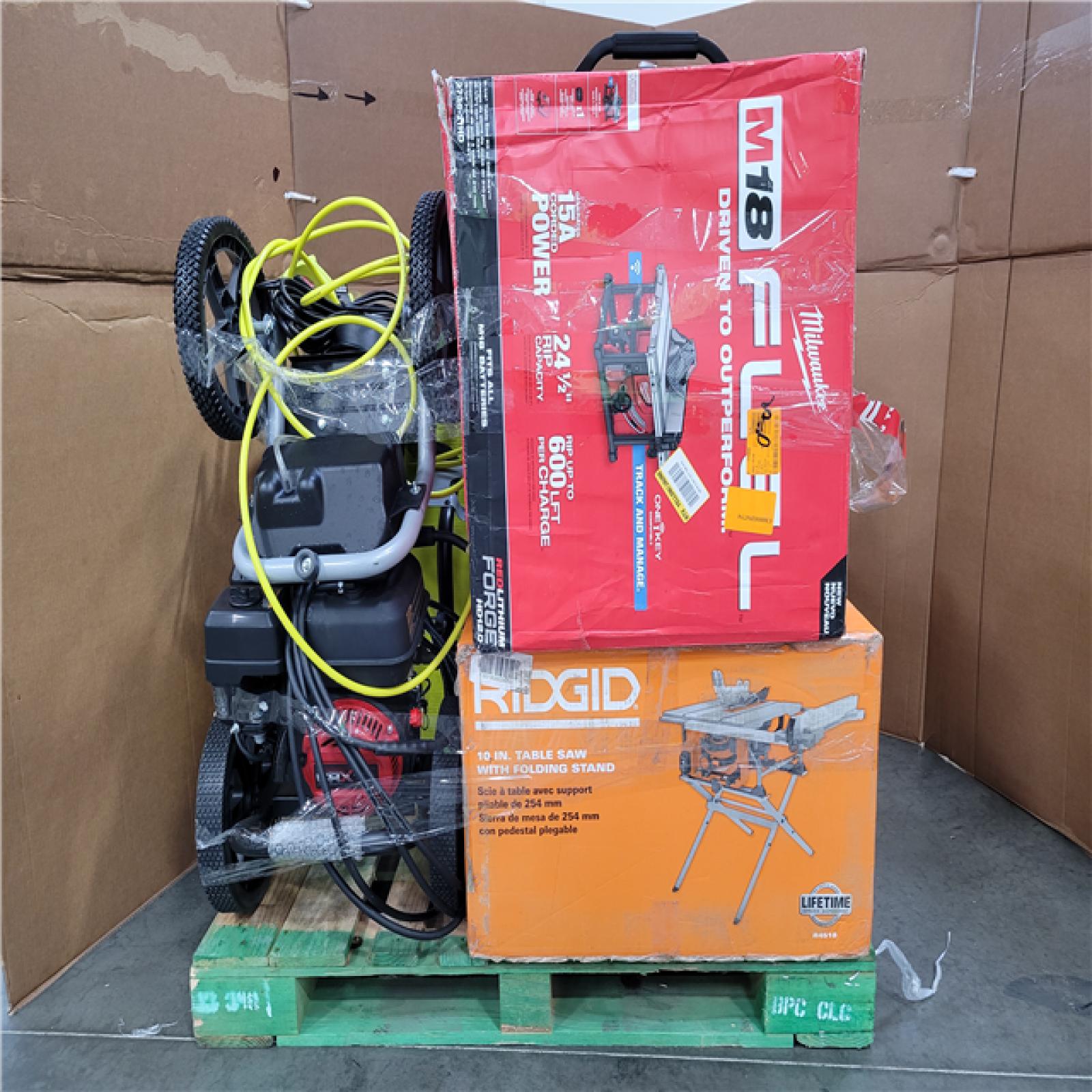 CALIFORNIA AS-IS TOOL PALLET