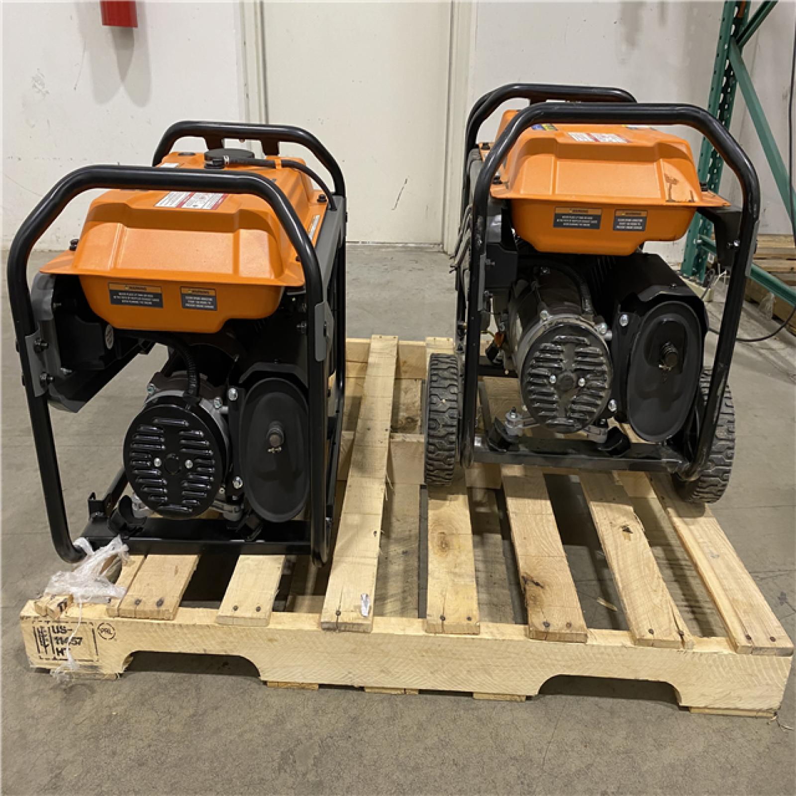 Dallas Location - As-Generac 4500 / 4000-Watt Gasoline Portable Generator-(Lot Of 2)