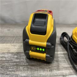 AS-IS DEWALT 20V/60V MAX FLEXVOLT Lithium-Ion 9.0Ah Battery and Charger Starter Kit