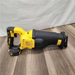 AS-IS DEWALT 20V MAX Lithium Ion Cordless Brushless Reciprocating Saw with FLEXVOLT ADVANTAGE (Tool Only)