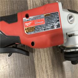 AS-IS Milwaukee 18V Lithium-Ion Brushless Cordless 4-1/2 in./5 in. Grinder w/Paddle Switch (Tool-Only)