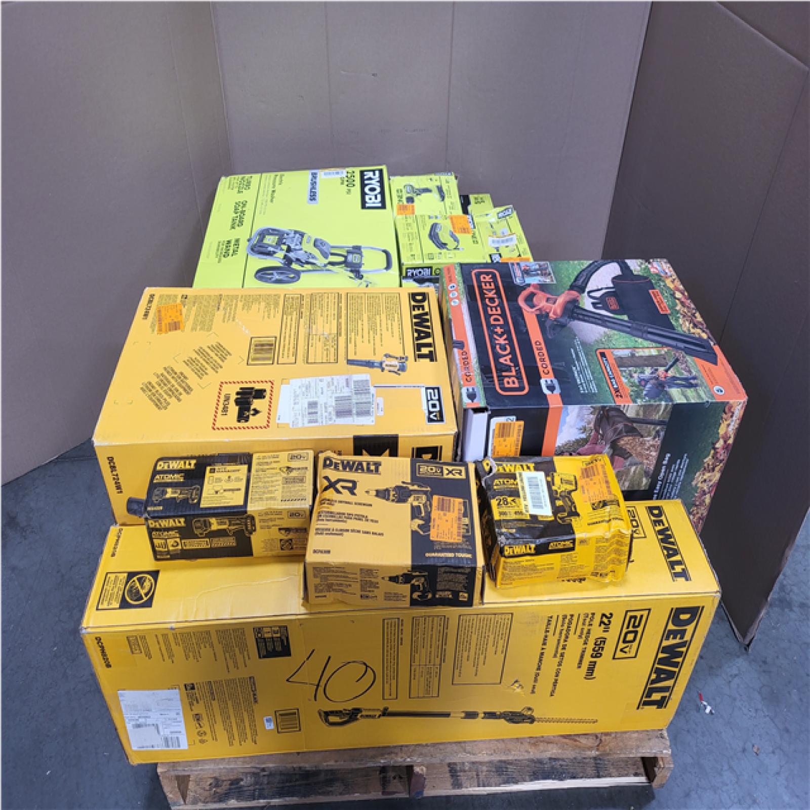 CALIFORNIA AS-IS TOOL PALLET