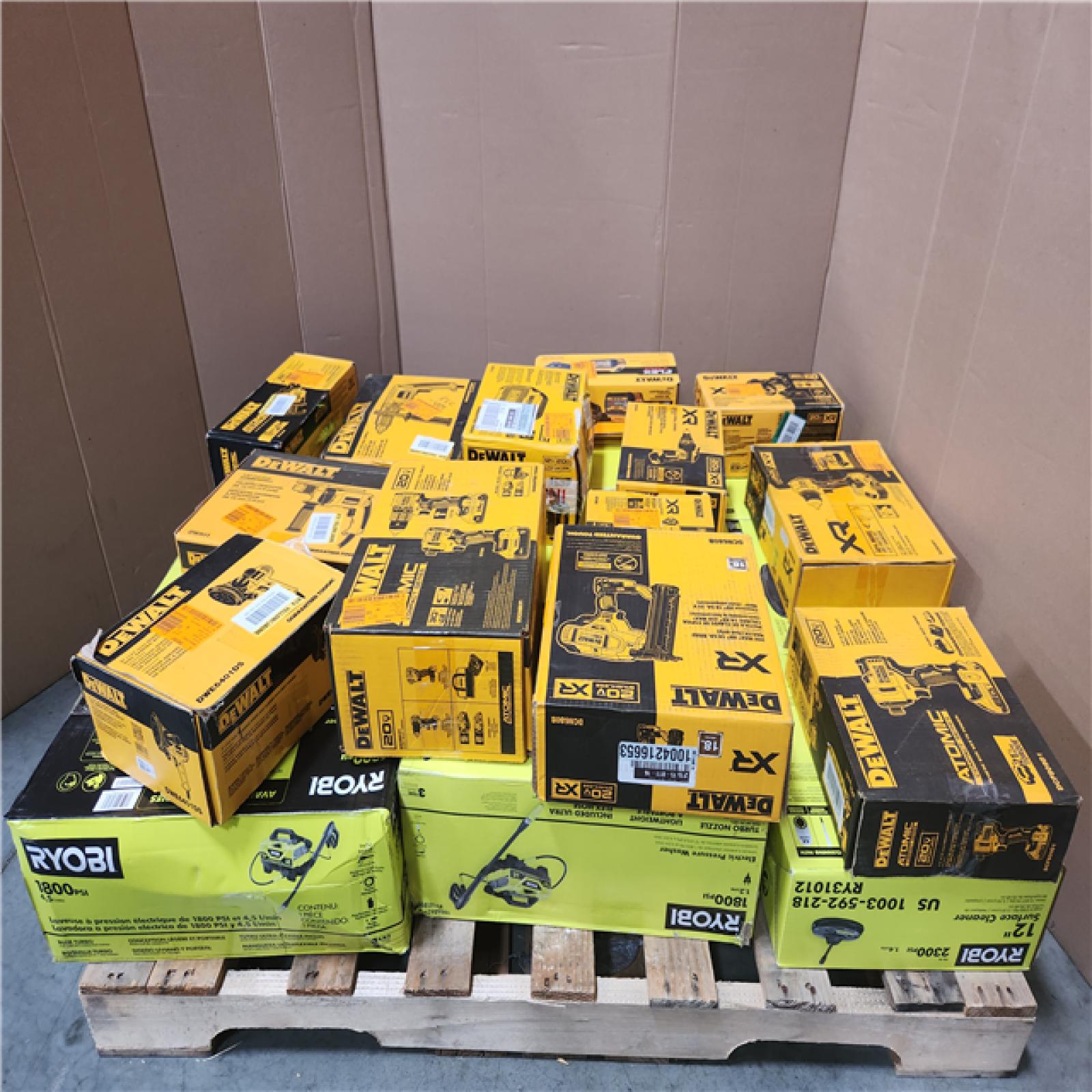 CALIFORNIA AS-IS TOOL PALLET