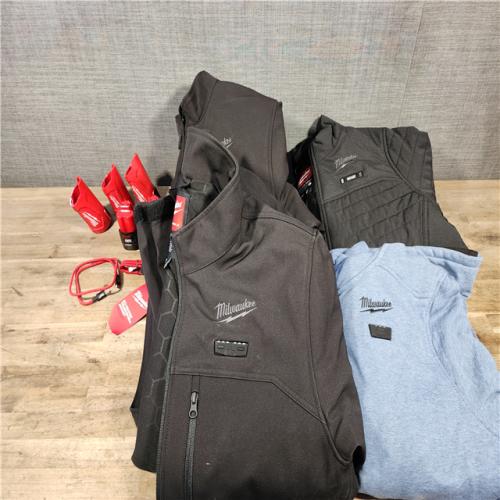 HOUSTON LOCATION - AS-IS MILWAUKEE 4 HEATED CLOTHING COMBO KIT