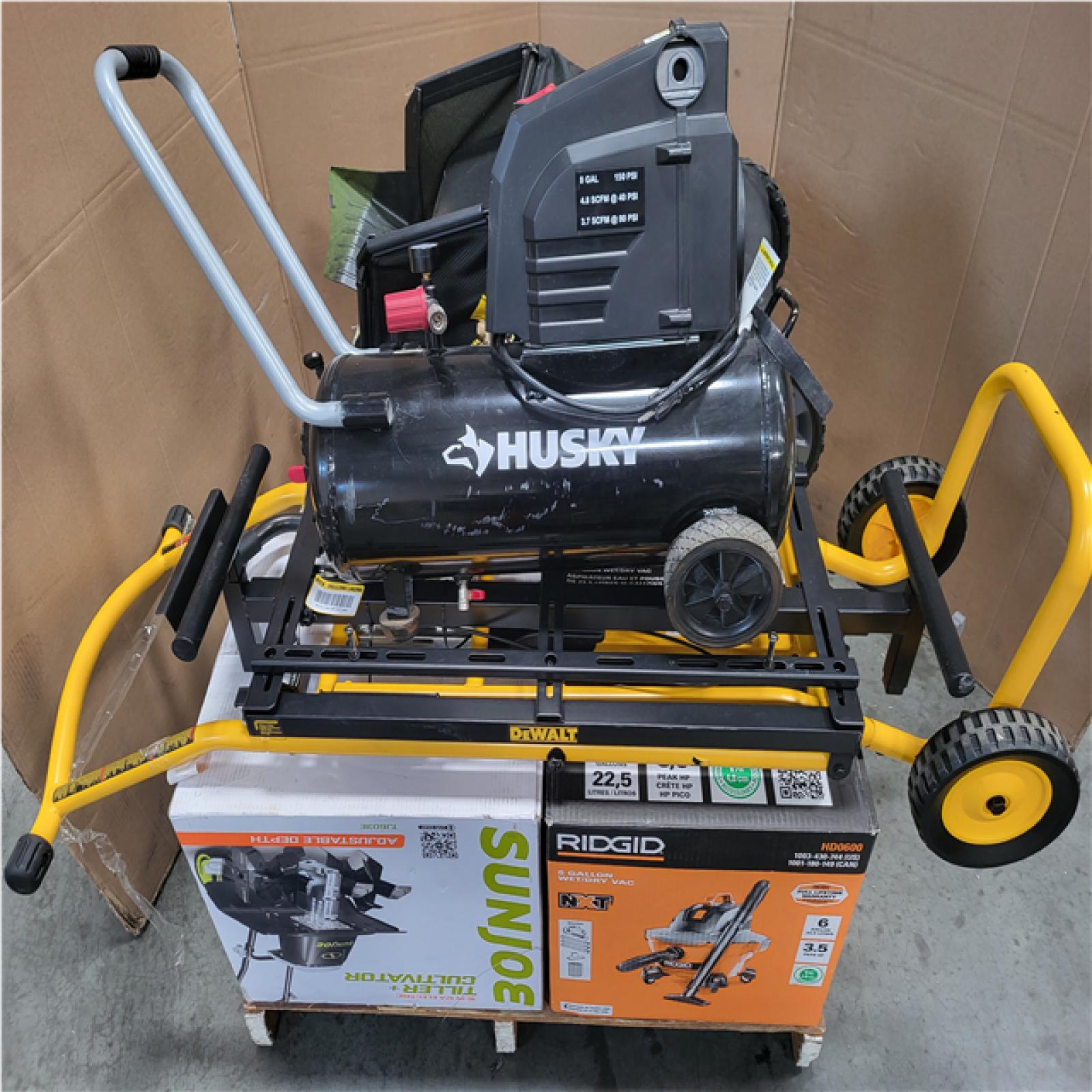CALIFORNIA AS-IS OUTDOOR POWER EQUIPMENT