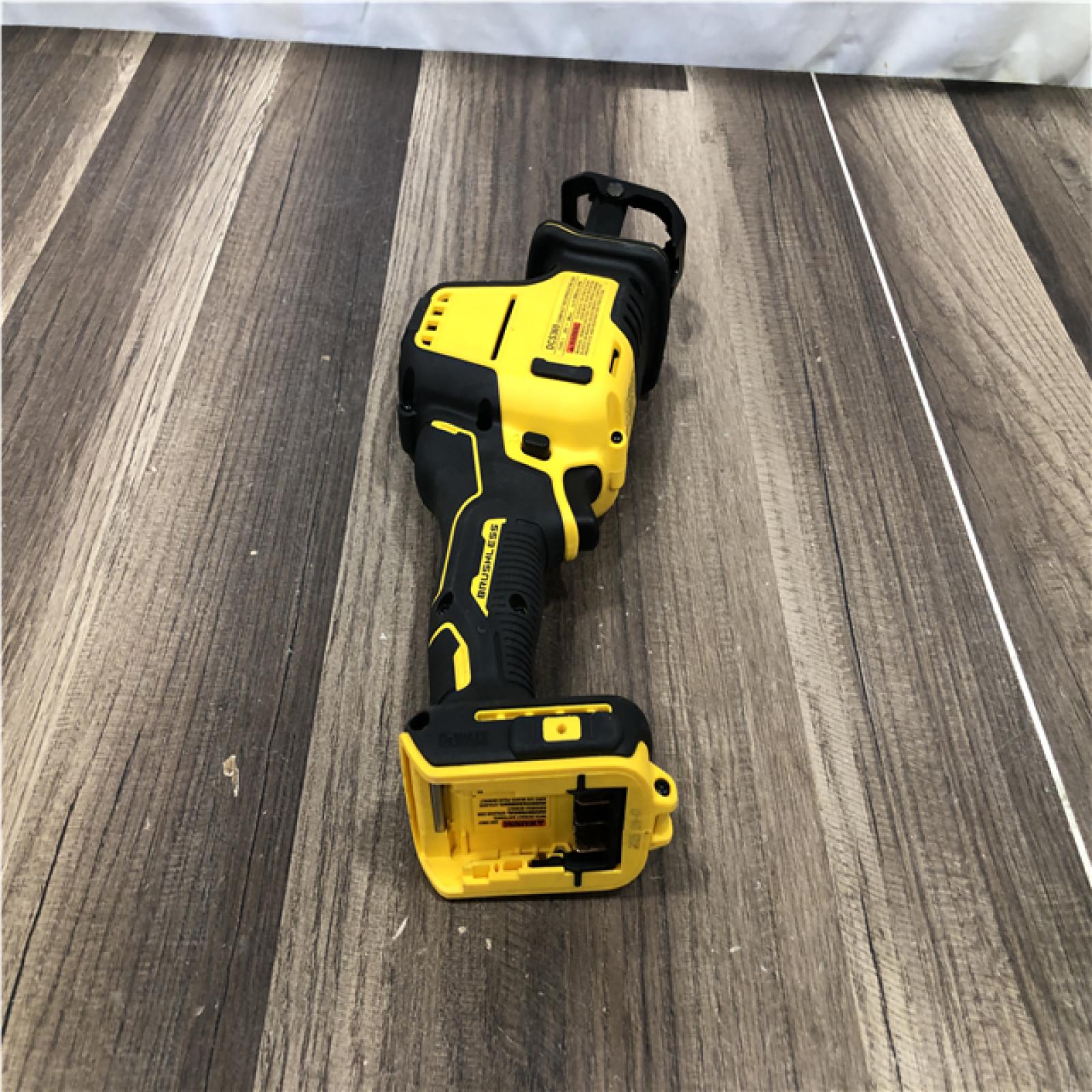AS-IS DEWALT ATOMIC 20V MAX Cordless Brushless Compact Reciprocating Saw (Tool Only)