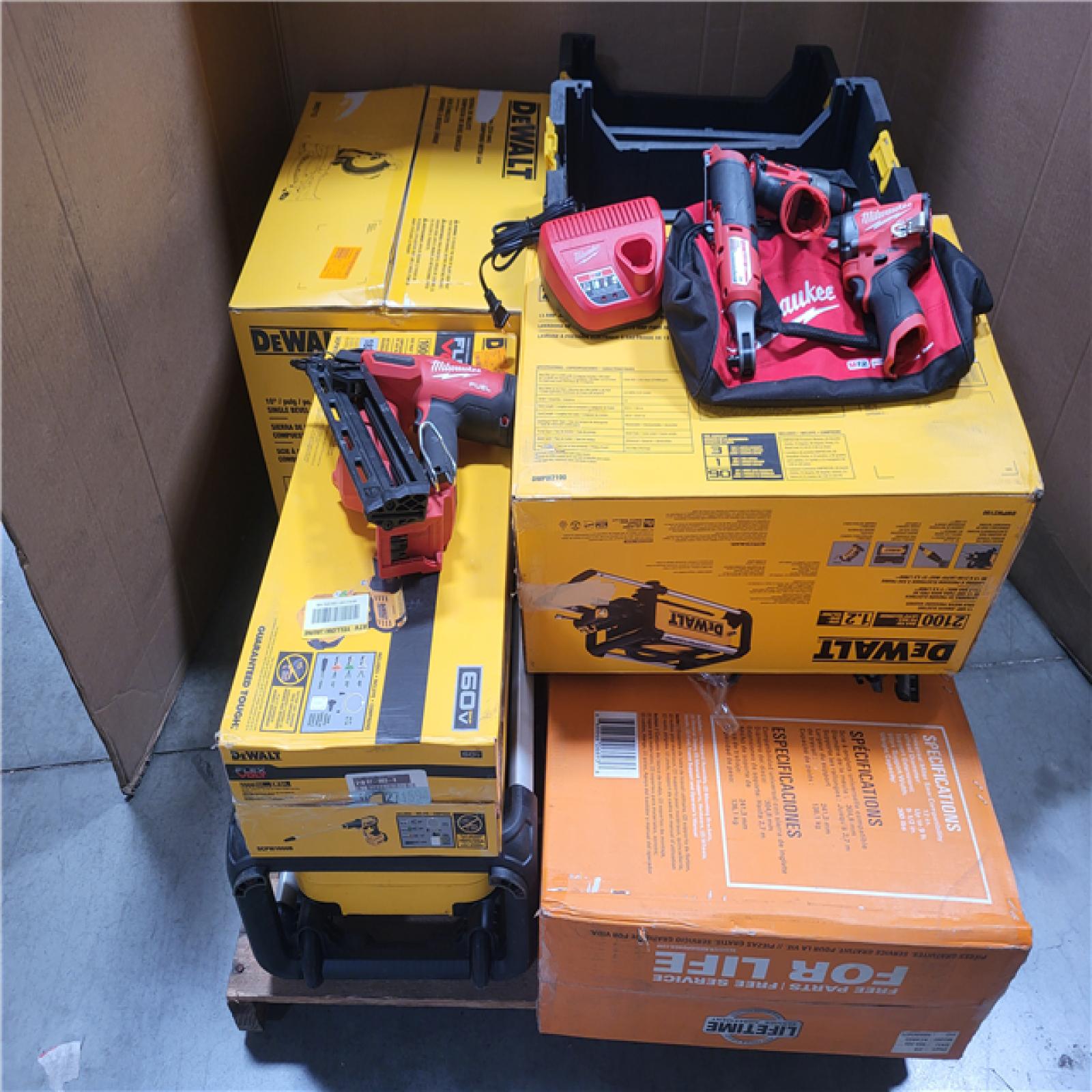 CALIFORNIA AS-IS TOOL PALLET