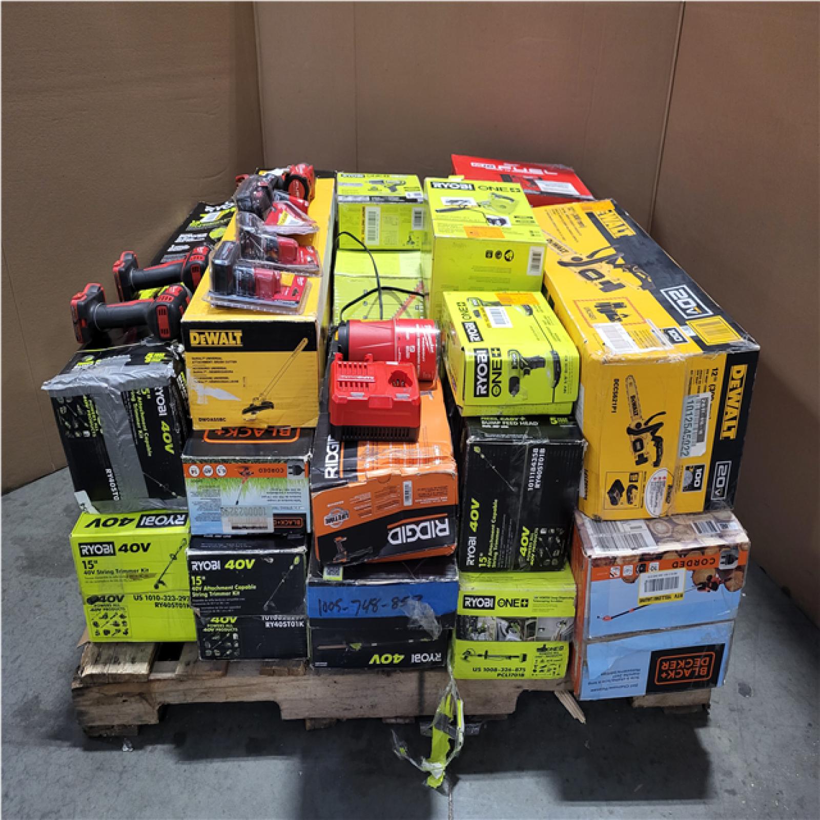 CALIFORNIA AS-IS TOOL PALLET