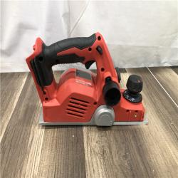 AS-IS Milwaukee 18V Lithium-Ion Cordless 3-1/4 in. Planer (Tool-Only)