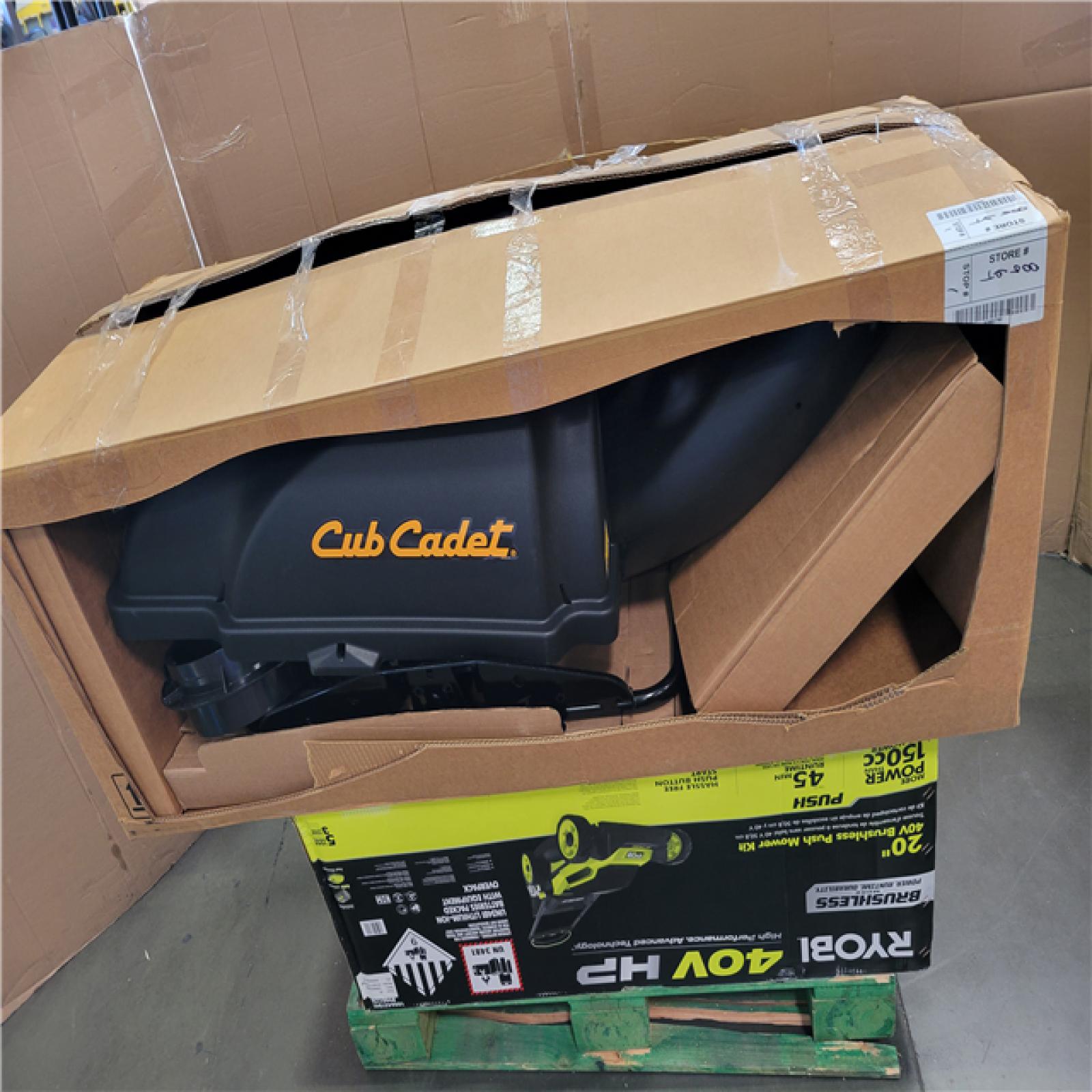 CALIFORNIA AS-IS OUTDOOR POWER EQUIPMENT