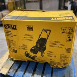 DALLAS LOCATION - DEWALT 21 in. 150cc Briggs and Stratton 625ex Engine Rear Wheel Drive 2-in-1 Gas Self Propelled Walk Behind Lawn Mower