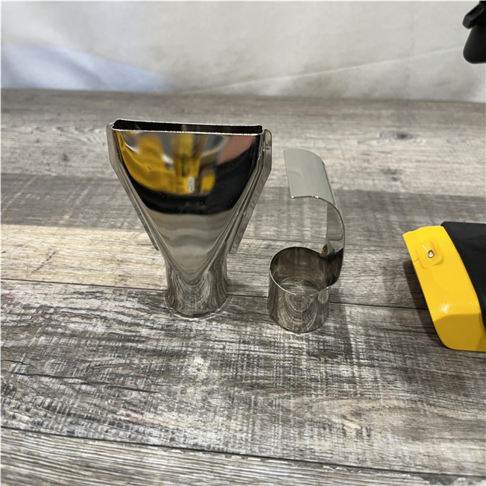 AS-IS DEWALT 20V MAX Cordless Compact Heat Gun with Flat and Hook Nozzle Attachments