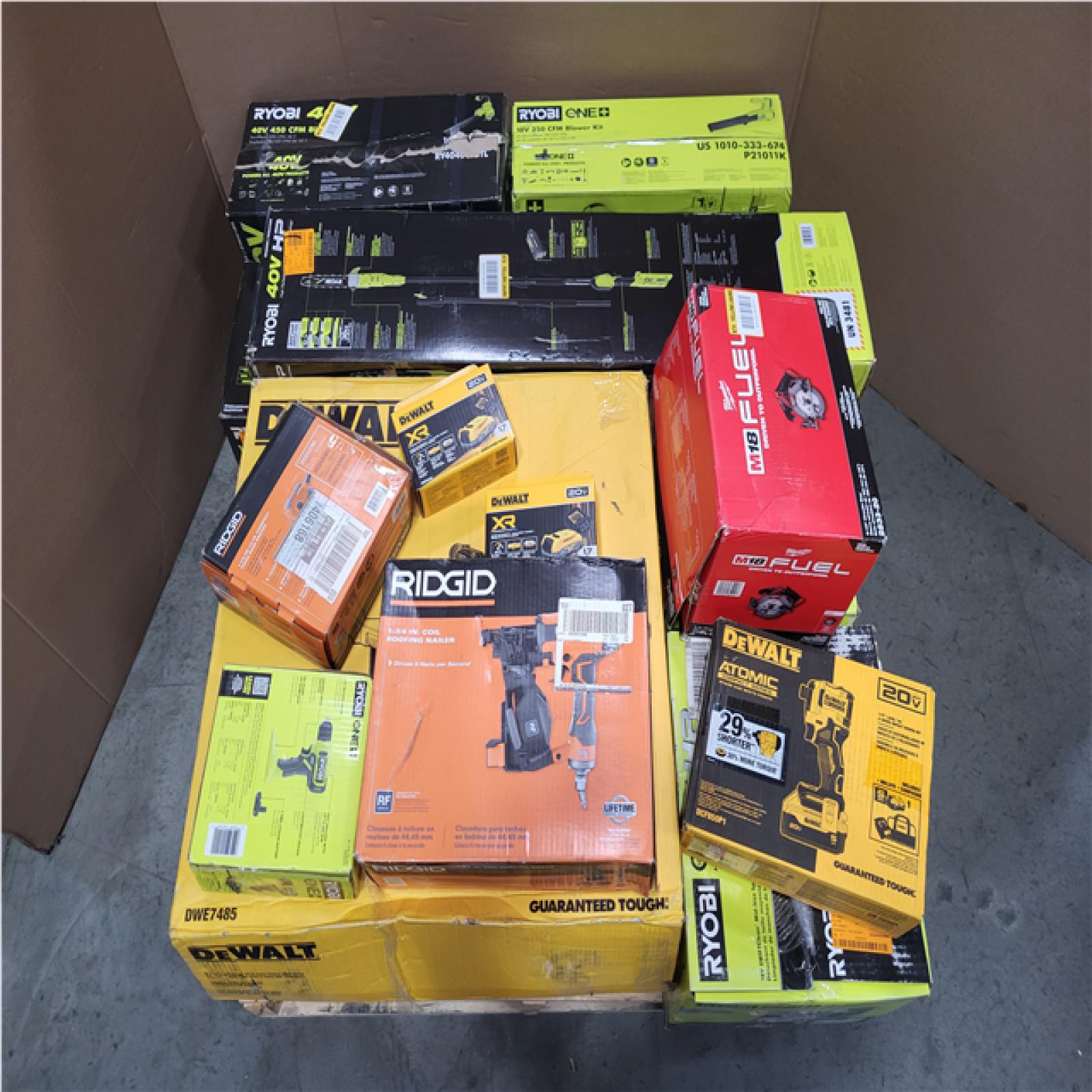 CALIFORNIA AS-IS TOOL PALLET