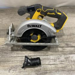 AS-IS DEWALT 20V MAX Cordless Brushless 6-1/2 in. Sidewinder Style Circular Saw (Tool Only)