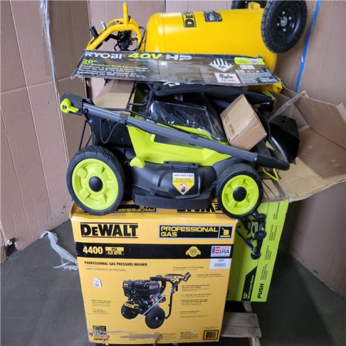 CALIFORNIA AS-IS OUTDOOR POWER EQUIPMENT
