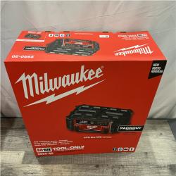 NEW - Milwaukee 18 Lithium-Ion Cordless PACKOUT Radio/Speaker with Built-In Charger
