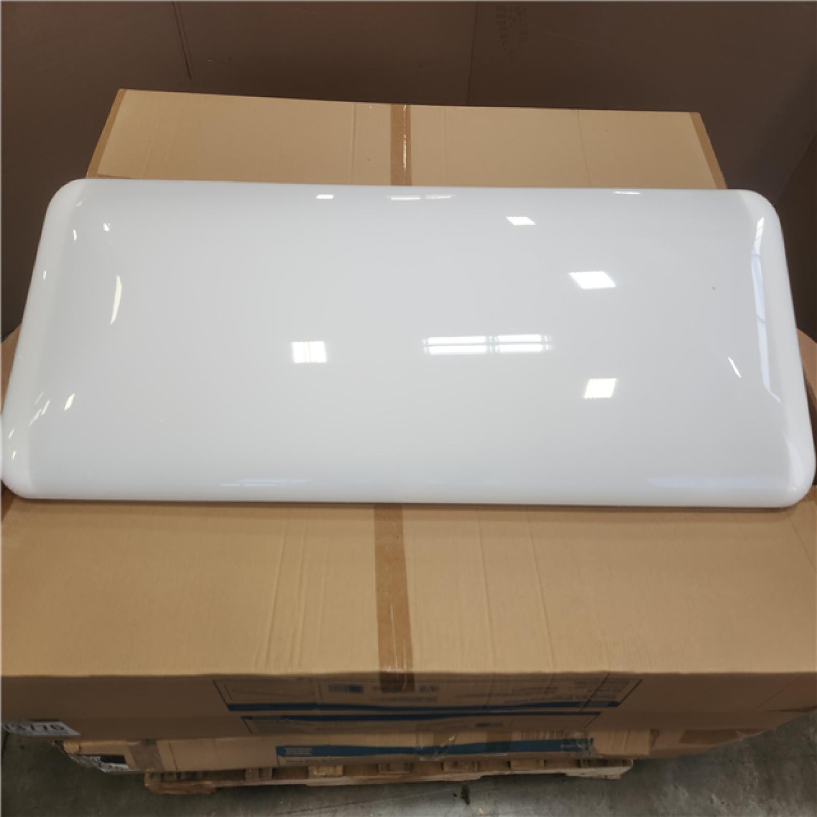 Phoenix NEW Monument 673776 4-Light White Rectangular Flushmount