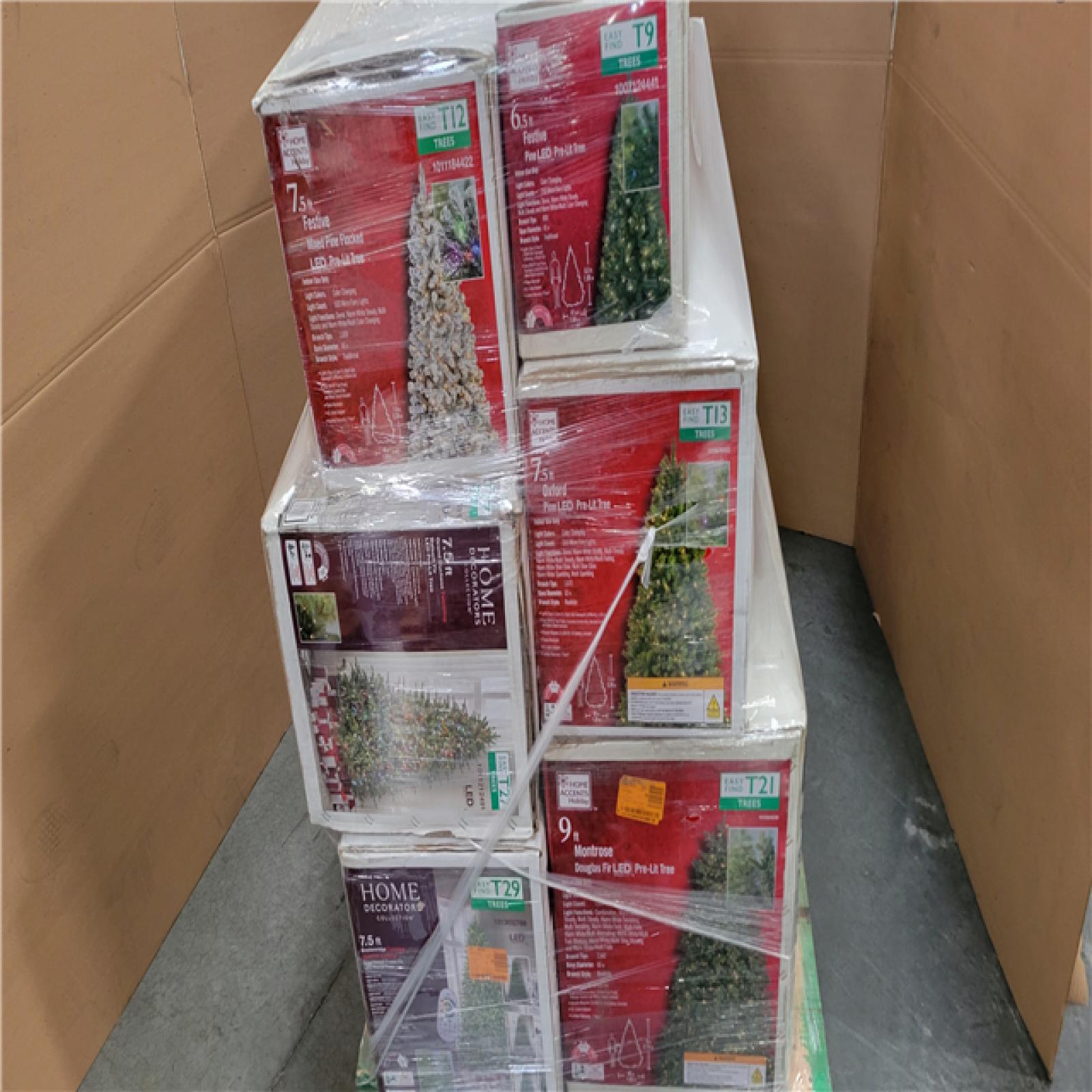 California AS-IS Holiday Pallet