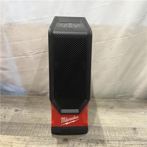 AS-IS Milwaukee 18V Lithium-Ion Cordless Wireless Bluetooth Jobsite Speaker (Tool-Only)