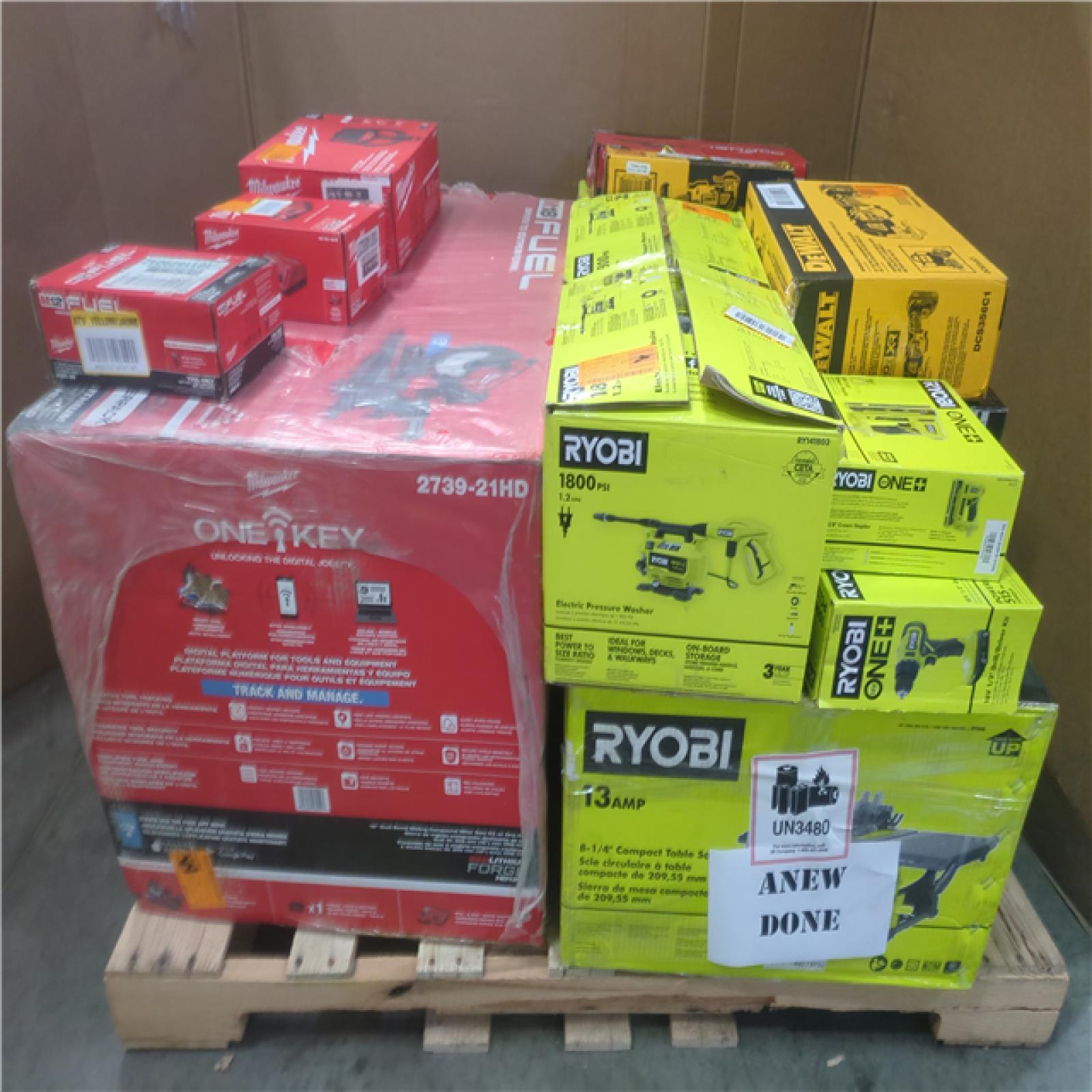 CALIFORNIA AS-IS TOOL PALLET