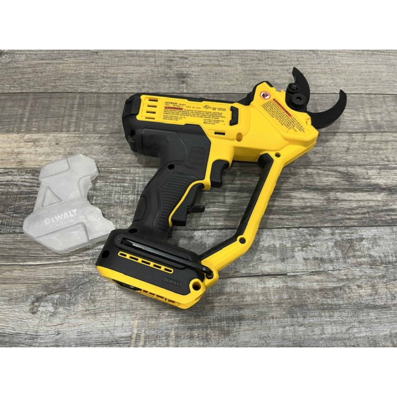 AS-IS DEWALT 20-Volt MAX 1 -1/2 in. Capacity Cordless Battery Powered Pruner (Tool Only)