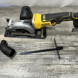 AS-IS DEWALT ATOMIC 20V MAX Cordless Brushless 4-1/2 in. Circular Saw (Tool Only)