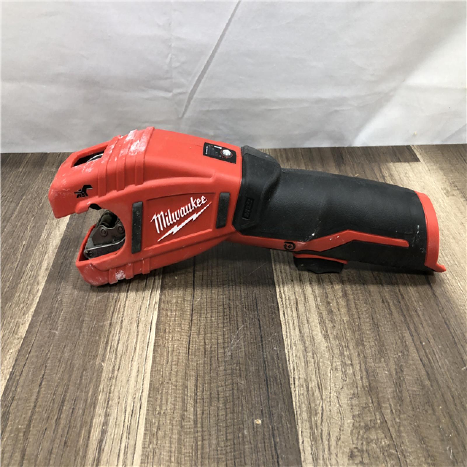 AS-IS Milwaukee M12 12V Lithium-Ion Cordless Copper Tubing Cutter (Tool-Only)