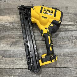 AS-IS DEWALT Cordless 20V MAX XR Angled Finish Nailer (Tool Only)