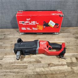 HOUSTON LOCATION - AS-IS Milwaukee FUEL 18V Lithium-Ion Brushless Cordless GEN 2 SUPER HAWG 1/2 in. Right Angle Drill (Tool-Only)