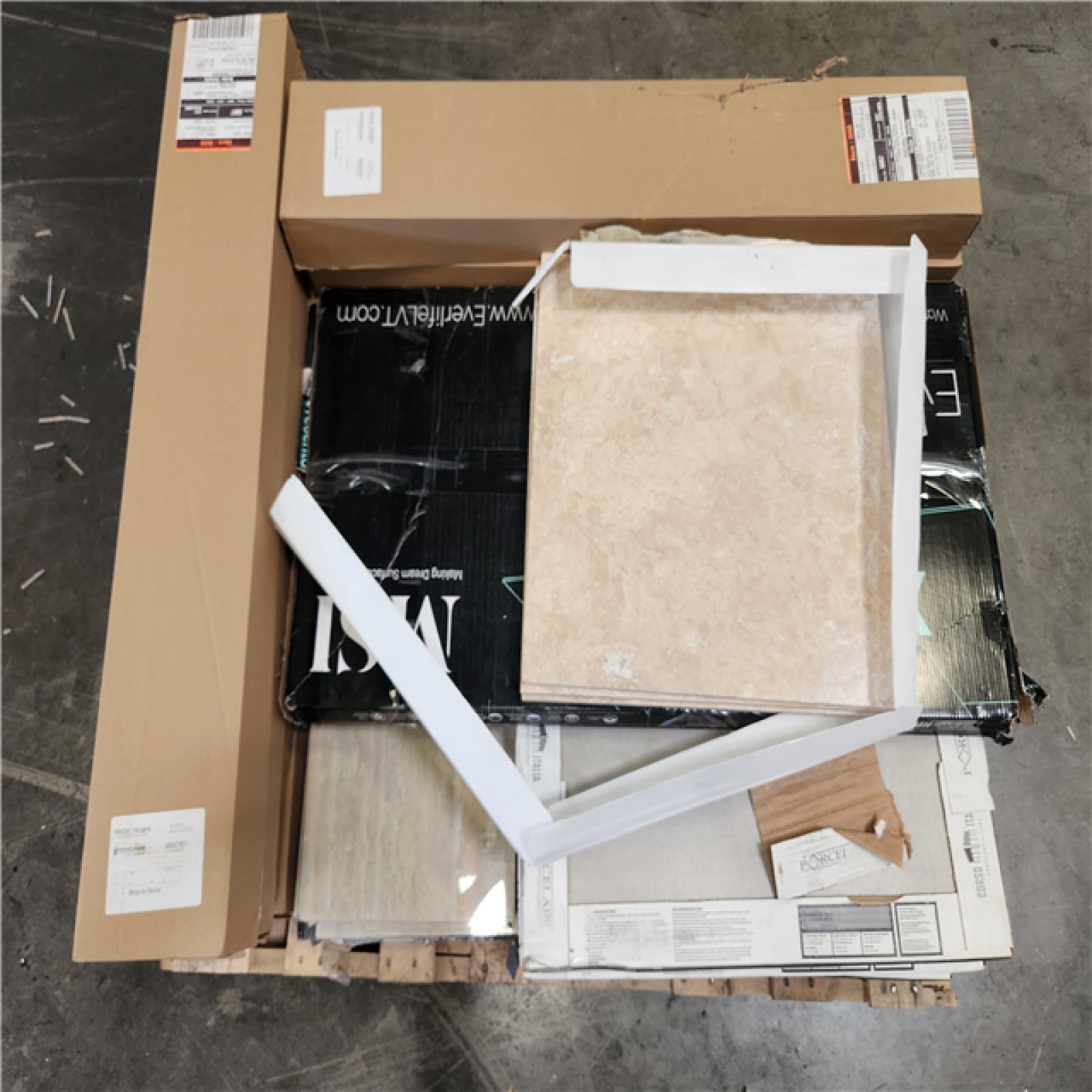 Phoenix AS-IS Mixed Flooring/Wall Tile Pallet (19-Cases)