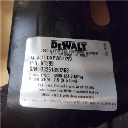 Phoenix LIKE NEW DEWALT 3600 PSI 2.5 GPM Cold Water Gas Professional Pressure Washer with HONDA GX200 Engine