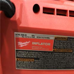 AS-IS Milwaukee M18 18-Volt Lithium-Ion Cordless Electric Portable Inflator (Tool-Only)