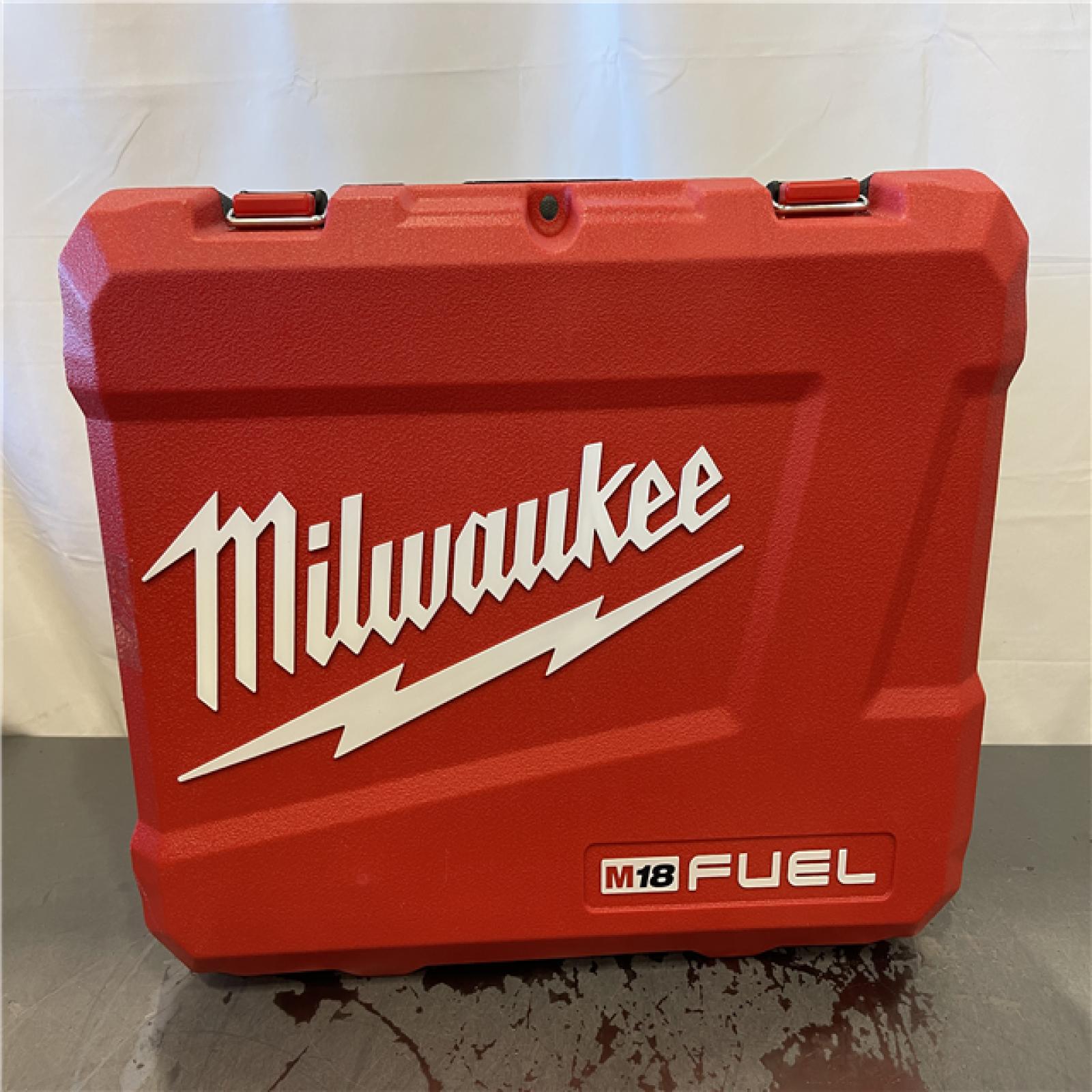 AS-IS - MILWAUKEE FUEL 18V Lithium-Ion Brushless Cordless Hammer Drill and Impact Driver Combo Kit