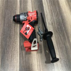 AS-IS Milwaukee  FUEL 18V Lithium-Ion Brushless Cordless 1/2 in. Hammer Drill/Driver (Tool-Only)