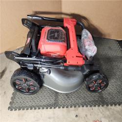 HOUSTON LOCATION - AS-IS M18 FUEL Brushless Cordless 21 in. Walk Behind Dual Battery Self-Propelled Mower W/(2) 12.0Ah Battery and Rapid Charger