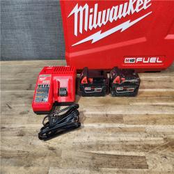 HOUSTON LOCATION - AS-IS Milwaukee FUEL 18V Lithium-Ion Brushless Cordless Hammer Drill and Impact Driver Combo Kit