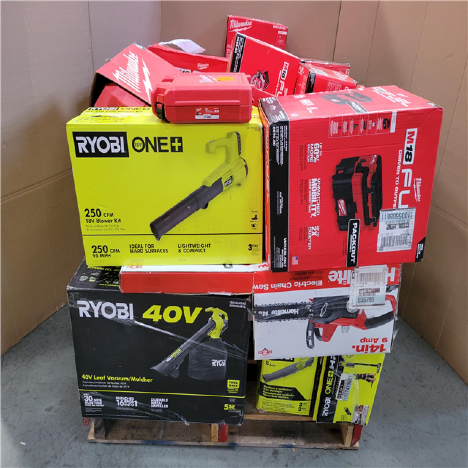 CALIFORNIA AS-IS TOOL PALLET