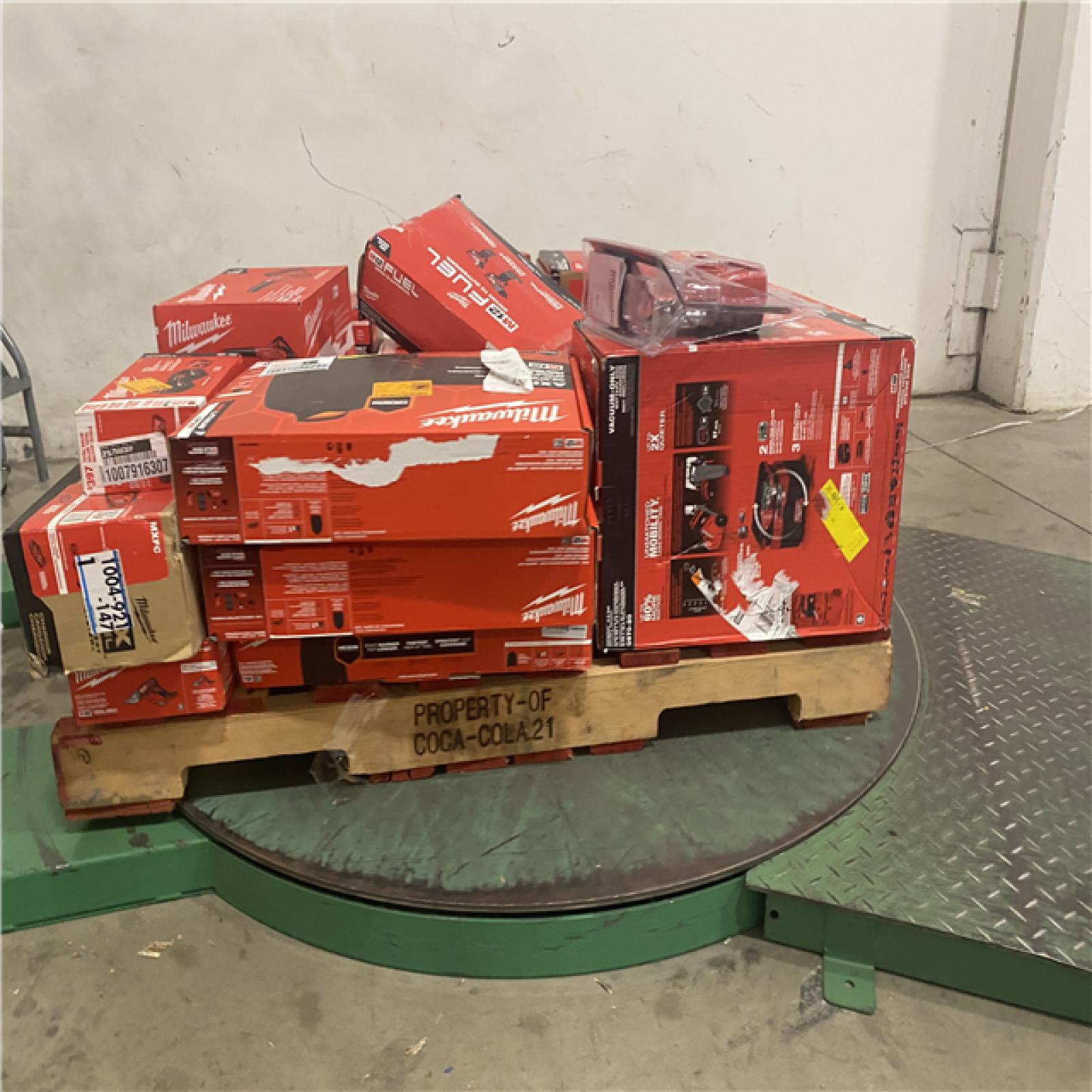 Dallas Location - As-Is MILWAUKEE Tool Pallet