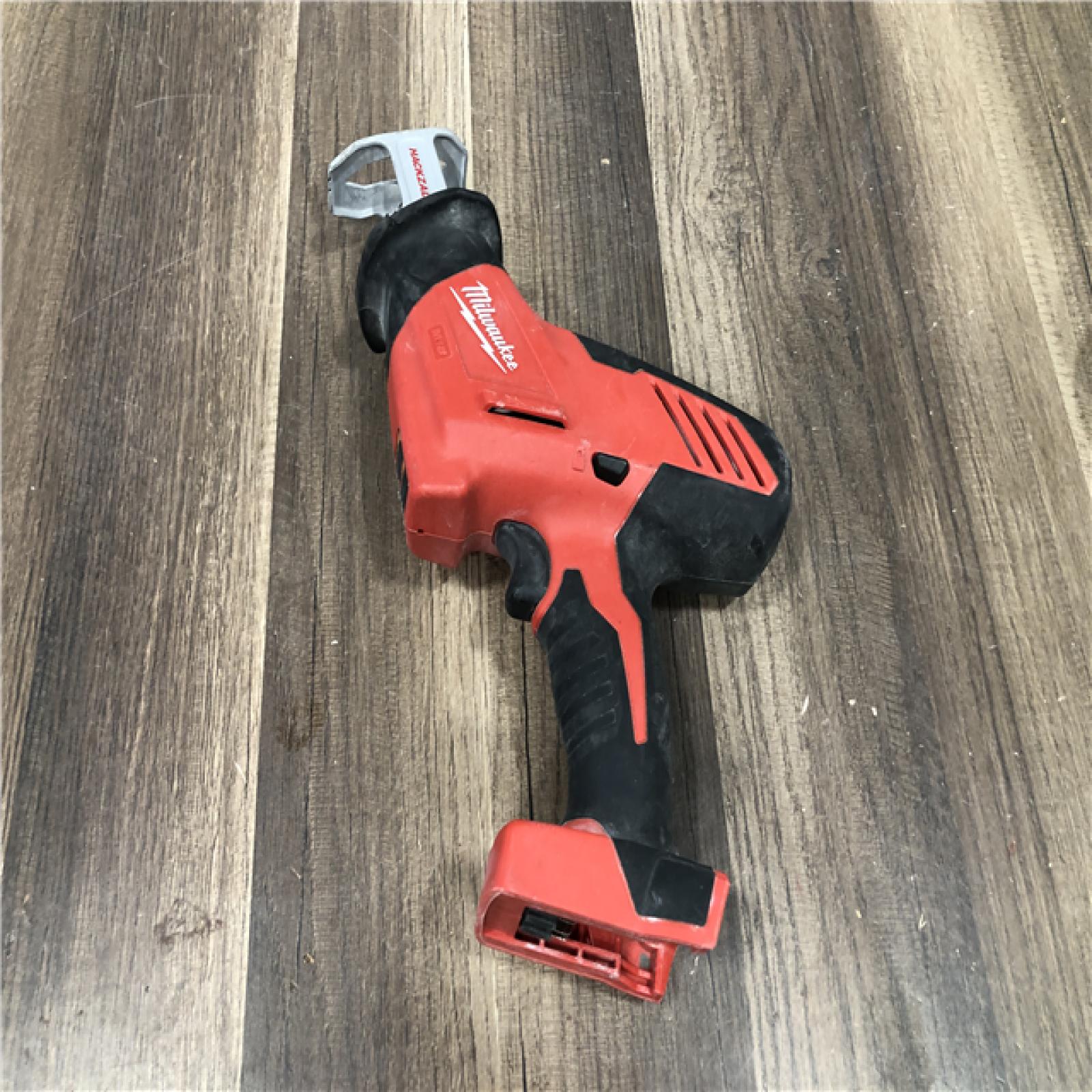 AS-IS Milwaukee M18 18V Lithium-Ion Cordless HACKZALL Reciprocating Saw (Tool-Only)