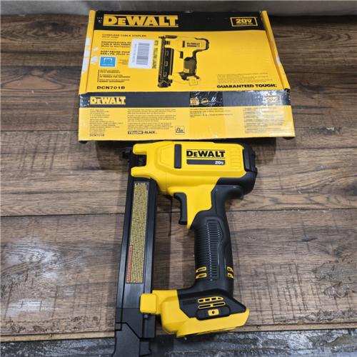 AS-IS DEWALT  20V MAX Lithium-Ion Cordless Cable Stapler (Tool Only)