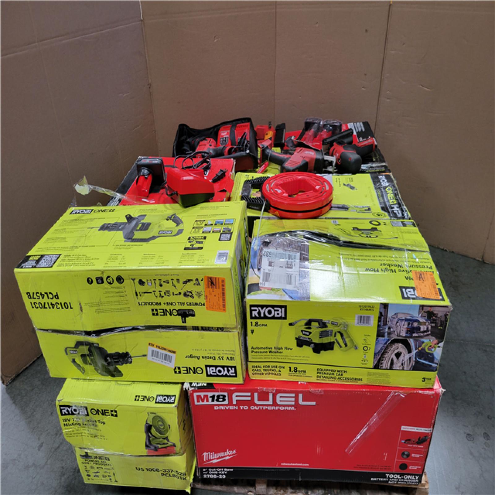 CALIFORNIA AS-IS TOOL PALLET