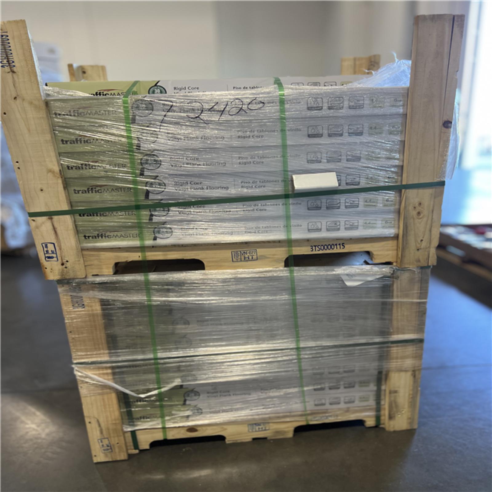 DALLAS LOCATION - TrafficMaster Breaksea Island 6 MIL x 6 in. x 36 in. Waterproof Click Lock Vinyl Plank Flooring PALLET -(58 UNITS)