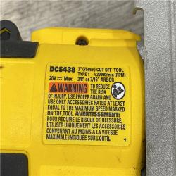 AS-IS DEWALT 20V XR Cordless 3 in. Cut-Off Tool (Tool Only)