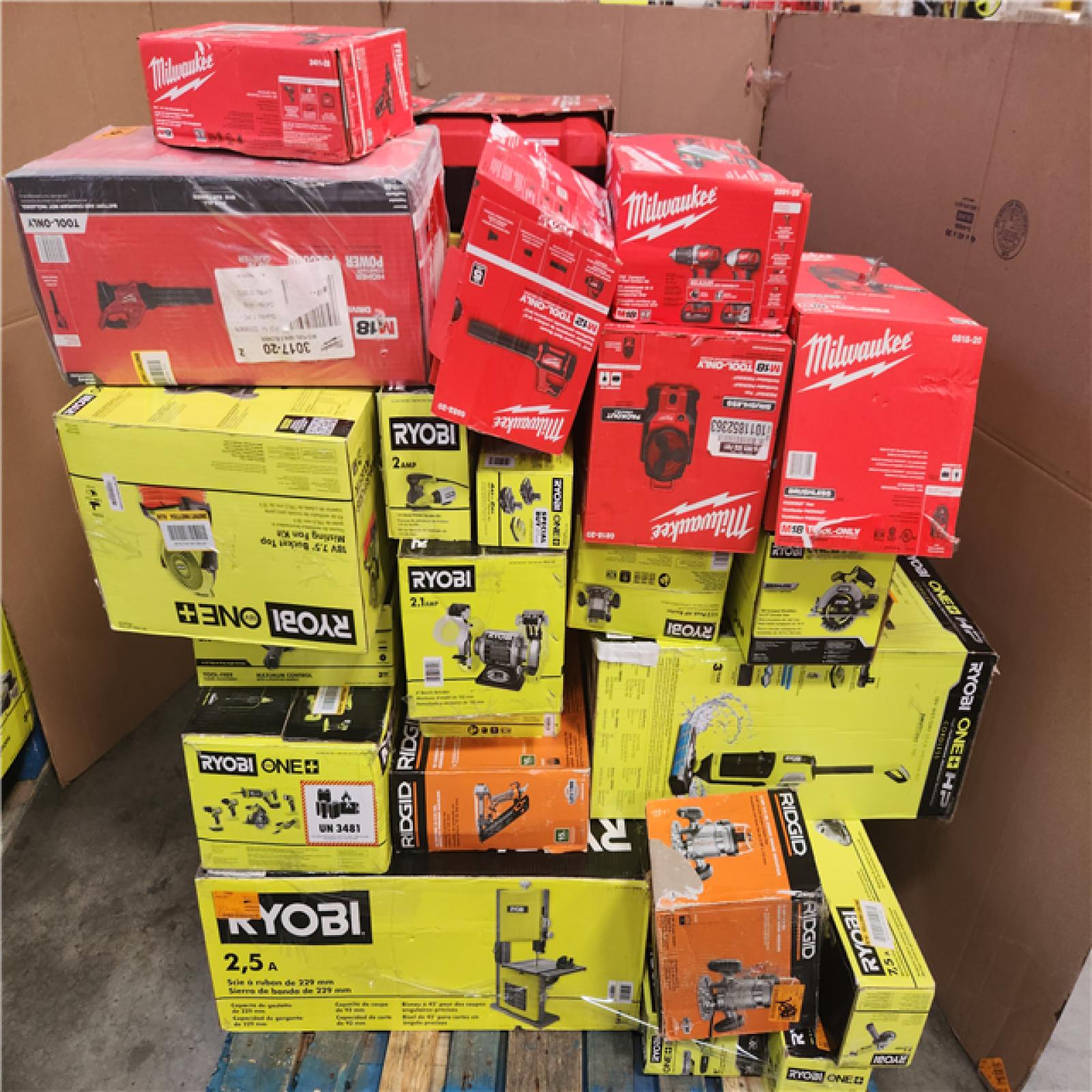 California AS-IS Tool Pallet